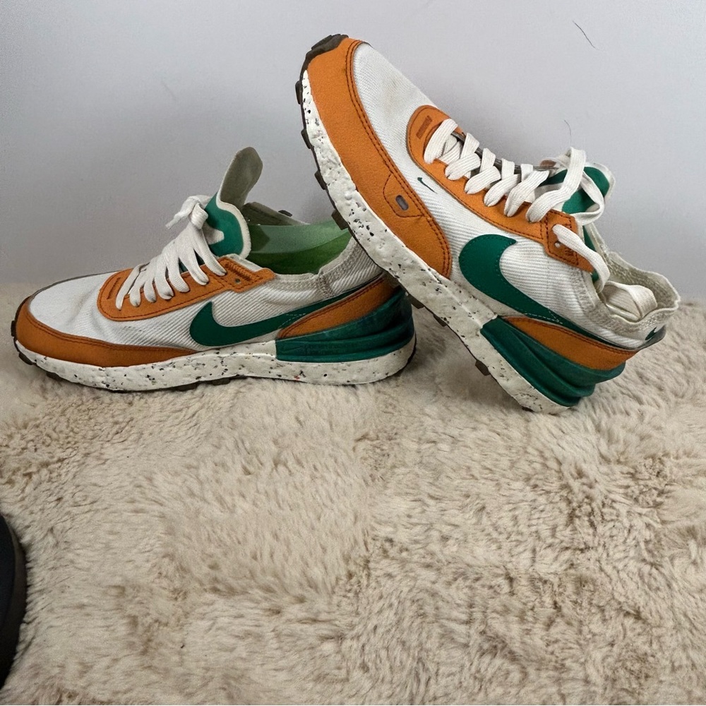 Nike Waffle One Crater NN Sail/Curry Women's Sz 8 - Picture 3 of 9